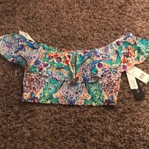 Brand new La Blanca Swim top sz 8